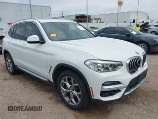 2021 BMW X3 sDrive30i with VIN 5UXTY3C04M9D81731, listed as a IAAI auction lot 41921255 with 81,047 mi miles and . Bid and sale history available at DreamBid. Image 1.