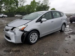 2014 Toyota Prius Two with VIN JTDZN3EUXEJ002300, listed as a Copart auction lot 56857475 with 81,816 mi miles and Clean title. Bid and sale history available at DreamBid. Image 1.