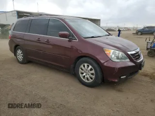 2008 Honda Odyssey EX-L with VIN 5FNRL38678B075882, listed as a Copart auction lot 52539105 with 207,404 mi miles and Salvage Title. Bid and sale history available at carsss.com. Image 4.