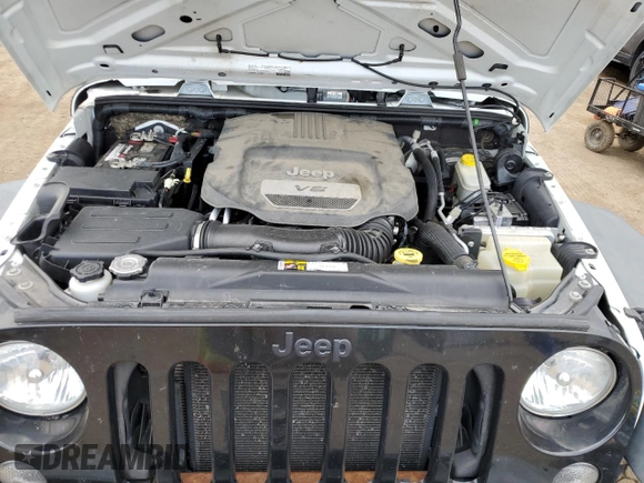 2016 Jeep Wrangler Unlimited Sport with VIN 1C4BJWDG4GL129559, listed as a Copart auction lot 57851285 with 148,022 mi miles and Salvage title. Bid and sale history available at DreamBid. Image 12.