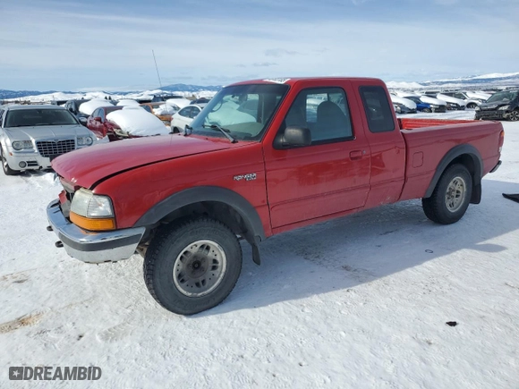 1998 Ford Ranger XL with VIN 1FTZR15X9WPB56031, listed as a Copart auction lot 46103185 with 236,365 mi miles and Clean Title. Bid and sale history available at carsss.com. Image 1.