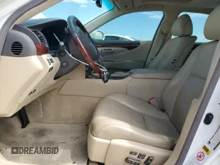 2007 Lexus LS 460 with VIN JTHBL46F675022583, listed as a Copart auction lot 56271485 with 256,234 mi miles and Clean Title. Bid and sale history available at DreamBid. Image 7.