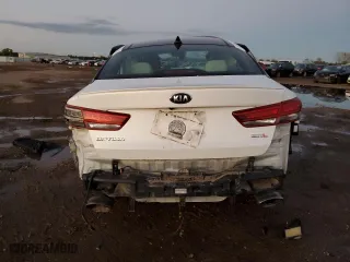 2017 Kia Optima SX Limited with VIN 5XXGV4L2XHG154102, listed as a Copart auction lot 72641324 with 0 mi miles and Salvage Title. Bid and sale history available at carsss.com. Image 6.
