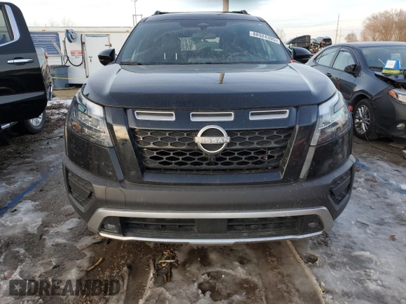 2024 Nissan Pathfinder Rock Creek with VIN 5N1DR3BD0RC280115, listed as a Copart auction lot 88924395 with 18,467 mi miles and Salvage title. Bid and sale history available at DreamBid. Image 5.