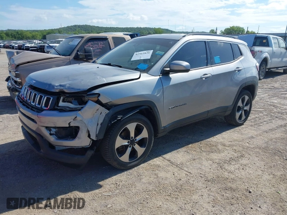 2017 Jeep Compass Latitude with VIN 3C4NJDBBXHT656407, listed as a IAAI auction lot 42562826 with 78,057 mi miles and . Bid and sale history available at DreamBid. Image 17.