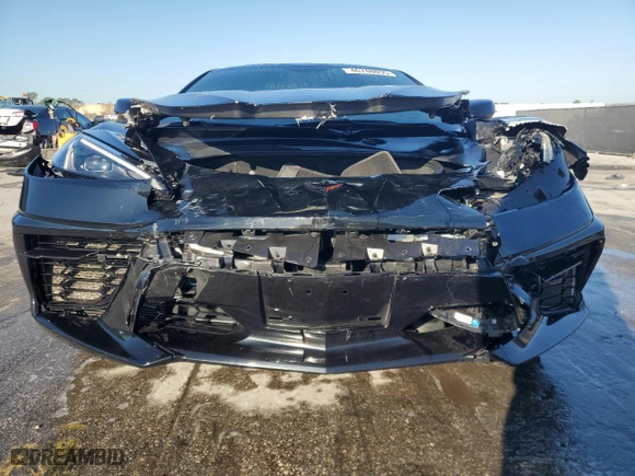 2023 Chevrolet Corvette 1LT with VIN 1G1YA2D45P5133318, listed as a Copart auction lot 46748855 with 33,786 mi miles and Salvage Title. Bid and sale history available at carsss.com. Image 5.