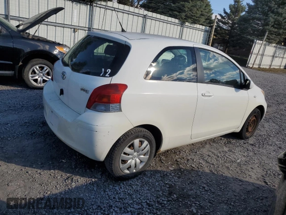 2011 Toyota Yaris with VIN JTDJT4K30B5331855, listed as a Copart auction lot 80080874 with 258,070 mi miles and Clean Title. Bid and sale history available at carsss.com. Image 3.