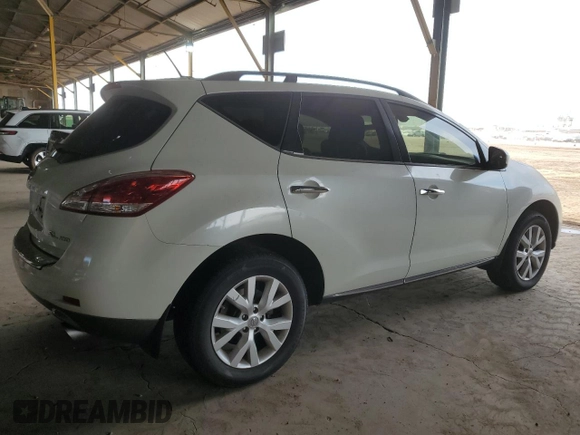 2011 Nissan Murano SV with VIN JN8AZ1MW4BW157727, listed as a Copart auction lot 75506434 with 168,924 mi miles and Clean Title. Bid and sale history available at carsss.com. Image 3.