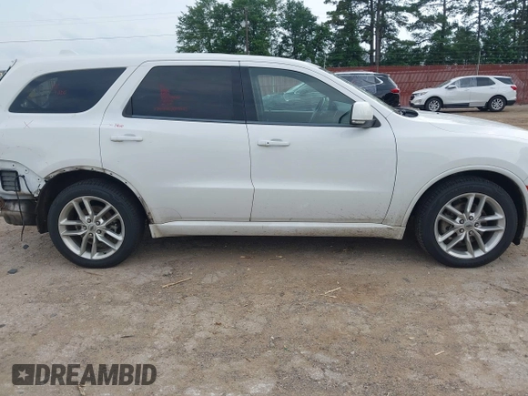 2022 Dodge Durango GT Plus with VIN 1C4RDHDGXNC103143, listed as a IAAI auction lot 42290646 with 109,130 mi miles and . Bid and sale history available at DreamBid. Image 14.