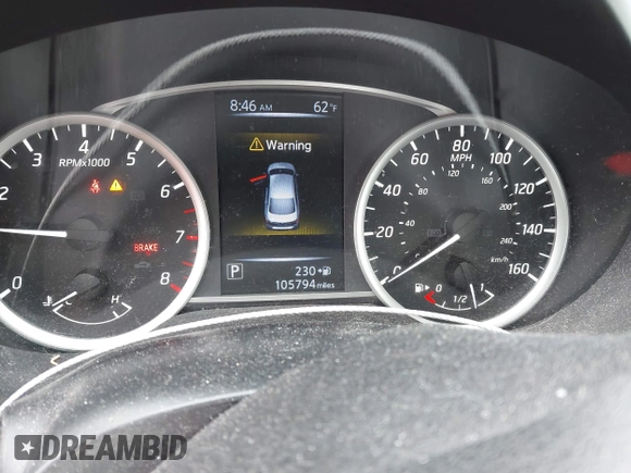 2017 Nissan Sentra SV with VIN 3N1AB7AP1HL664506, listed as a IAAI auction lot 42216659 with 105,794 mi miles and . Bid and sale history available at DreamBid. Image 7.