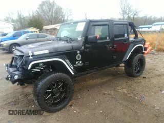 2007 Jeep Wrangler Unlimited X with VIN 1J4GA39177L147346, listed as a IAAI auction lot 41825501 with 163,027 mi miles and . Bid and sale history available at DreamBid. Image 17.