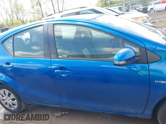 2013 Toyota Prius One with VIN JTDKDTB34D1548461, listed as a IAAI auction lot 42175935 with 197,175 mi miles and . Bid and sale history available at DreamBid. Image 14.