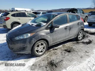 2018 Ford Fiesta SE with VIN 3FADP4EJ2JM112843, listed as a Copart auction lot 46143945 with 85,467 mi miles and Salvage Title. Bid and sale history available at DreamBid. Image 1.