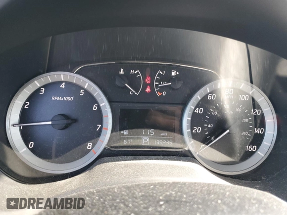 2013 Nissan Sentra SV with VIN 1N4AB7AP5DN904265, listed as a Copart auction lot 50575225 with 135,235 mi miles and Salvage Title. Bid and sale history available at DreamBid. Image 9.