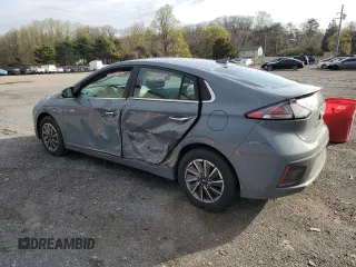 2020 Hyundai Ioniq Limited with VIN KMHC85LJ3LU073072, listed as a Copart auction lot 52831165 with 44,364 mi miles and Salvage title. Bid and sale history available at DreamBid. Image 2.