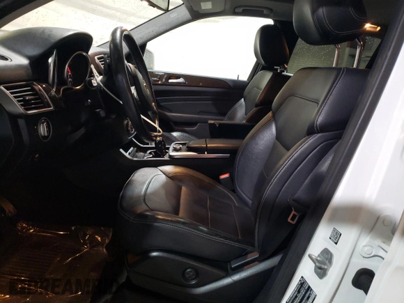 2015 Mercedes-Benz M ML 350 with VIN 4JGDA5HB2FA467081, listed as a Copart auction lot 43956725 with 172,701 mi miles and Salvage Title. Bid and sale history available at carsss.com. Image 7.