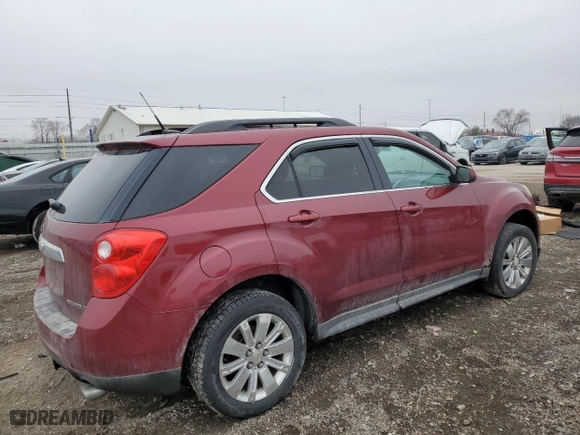 2010 Chevrolet Equinox LT w/1LT with VIN 2CNFLEEY6A6319811, listed as a Copart auction lot 43459605 with 179,446 mi miles and Salvage Title. Bid and sale history available at carsss.com. Image 3.