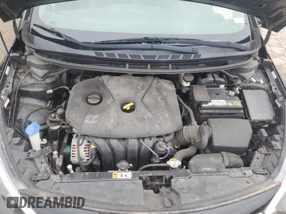 2016 Kia Forte LX with VIN KNAFX4A67G5558227, listed as a Copart auction lot 71641534 with 0 mi miles and Salvage Title. Bid and sale history available at carsss.com. Image 11.