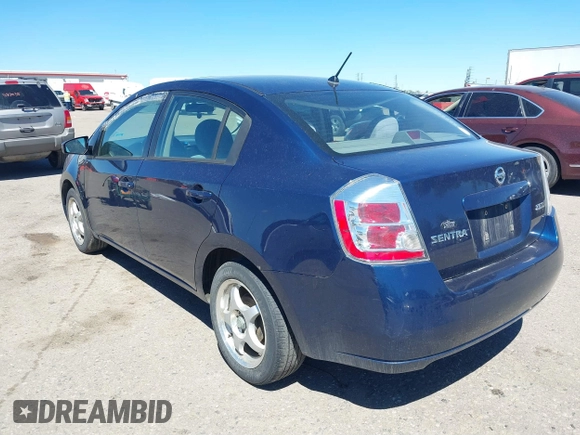 2007 Nissan Sentra 2.0 with VIN 3N1AB61E97L609583, listed as a IAAI auction lot 39568264 with 183,606 mi miles and . Bid and sale history available at DreamBid. Image 3.