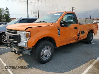 2021 Ford Super Duty F-250 SRW XL with VIN 1FTBF2A63MED21657, listed as a Copart auction lot 70793094 with 65,468 mi miles and Salvage Title. Bid and sale history available at carsss.com. Image 1.