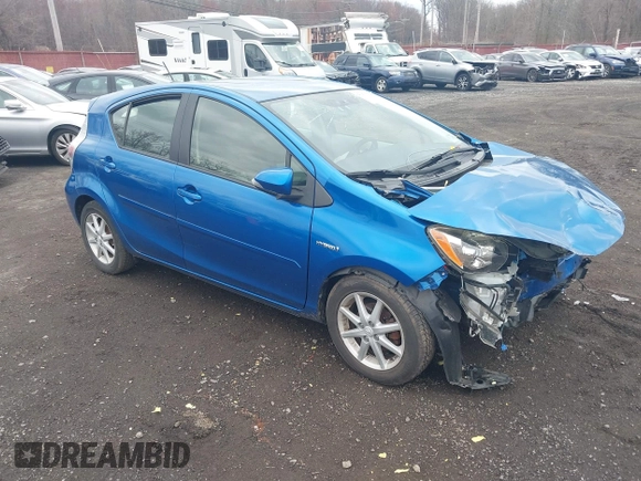 2014 Toyota Prius One with VIN JTDKDTB3XE1561717, listed as a IAAI auction lot 41899029 with 108,658 mi miles and . Bid and sale history available at DreamBid. Image 1.