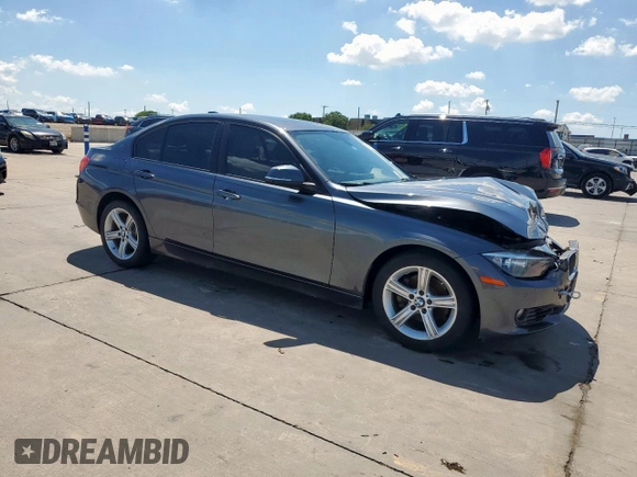 2015 BMW 3 Series 328i with VIN WBA3A5C56FF608316, listed as a Copart auction lot 53618575 with 91,520 mi miles and Salvage Title. Bid and sale history available at carsss.com. Image 4.