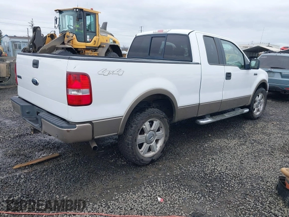 2006 Ford F-150 XLT with VIN 1FTPX14596NA27117, listed as a IAAI auction lot 41589818 with 166,727 mi miles. Bid and sale history available at carsss.com. Image 4.