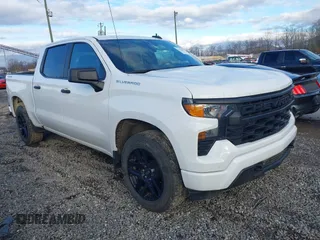 2022 Chevrolet Silverado 1500 Custom with VIN 1GCPDBEKXNZ599159, listed as a IAAI auction lot 41136493 with 23,412 mi miles. Bid and sale history available at carsss.com. Image 1.