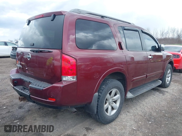 2012 Nissan Armada Platinum z VIN 5N1AA0NC6CN614073, wystawiony jako IAAI lot #42019225 z przebiegiem 207 087 mil mil oraz . Historia ofert i sprzedaży dostępna na DreamBid. Obrazek 4.