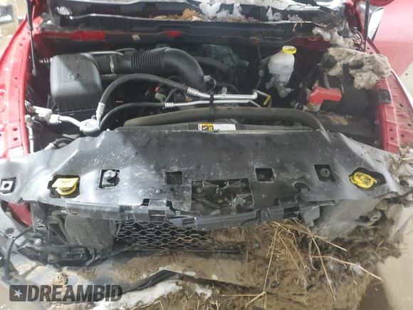 2021 Ram 1500 Classic Warlock with VIN 1C6RR7GT9MS510130, listed as a Copart auction lot 88355055 with 33,415 mi miles and Salvage Title. Bid and sale history available at carsss.com. Image 13.