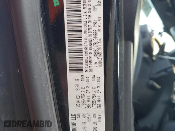 2011 Jeep Wrangler Rubicon с VIN 1J4BA6D17BL544602, выставлен на аукционе Copart как лот 76896714 с пробегом Не указан миль и На запчасти • Non repairable. История ставок и продаж доступна на DreamBid. Изображение 13.