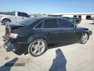 2014 Audi S4 Premium Plus with VIN WAUBGAFL2EA018817, listed as a Copart auction lot 53327765 with 66,619 mi miles and Salvage Title. Bid and sale history available at carsss.com. Image 3.
