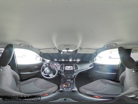 2019 Jeep Cherokee Latitude with VIN 1C4PJLCBXKD344585, listed as a Copart auction lot 44620415 with 91,076 mi miles and Salvage Title. Bid and sale history available at carsss.com. Image 16.