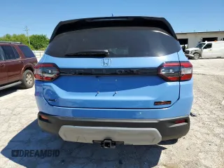 2023 Honda Pilot TrailSport with VIN 5FNYG1H64PB054670, listed as a Copart auction lot 59756484 with 14,132 mi miles and Salvage Title. Bid and sale history available at carsss.com. Image 6.