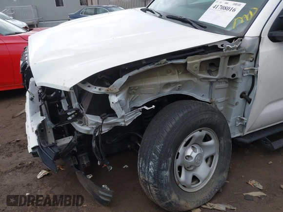 2022 Toyota Tacoma SR with VIN 3TMCZ5ANXNM457736, listed as a IAAI auction lot 41708016 with 44,351 mi miles and . Bid and sale history available at DreamBid. Image 6.