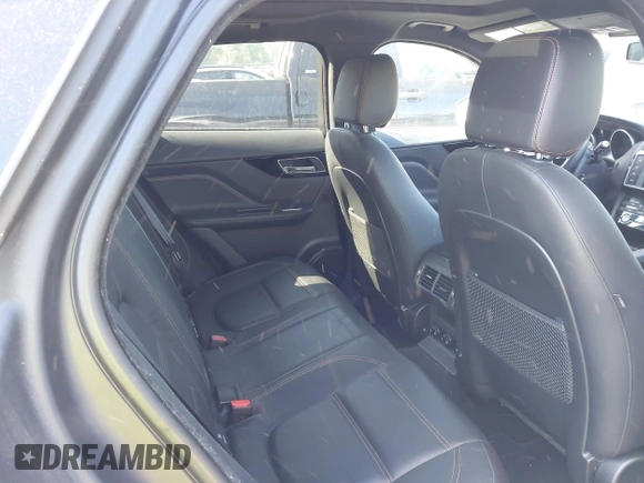 2018 Jaguar F-Pace 35t Prestige with VIN SADCK2EV7JA252495, listed as a IAAI auction lot 42182757 with 48,230 mi miles and . Bid and sale history available at DreamBid. Image 8.