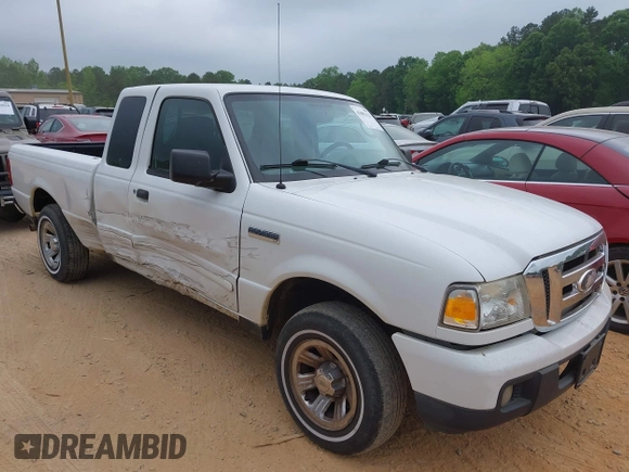 2007 Ford Ranger XLT Appearance with VIN 1FTZR44E87PA82670, listed as a IAAI auction lot 42082123 with 77,574 mi miles and . Bid and sale history available at carsss.com. Image 1.