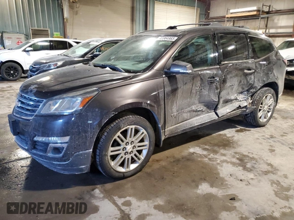 2014 Chevrolet Traverse LT with VIN 1GNKRGKD9EJ284776, listed as a Copart auction lot 45984965 with 153,772 mi miles and Salvage Title. Bid and sale history available at carsss.com. Image 1.
