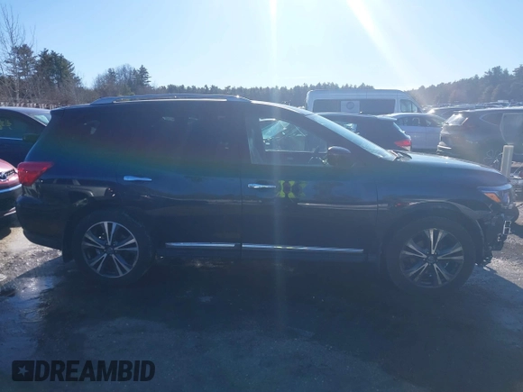 2020 Nissan Pathfinder Platinum with VIN 5N1DR2DM5LC638355, listed as a IAAI auction lot 41501559 with 32,612 mi miles. Bid and sale history available at carsss.com. Image 14.