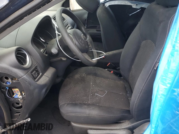 2014 Nissan Versa SV with VIN 3N1CN7AP4EL838340, listed as a Copart auction lot 48919285 with 114,490 mi miles and Salvage Title. Bid and sale history available at DreamBid. Image 7.