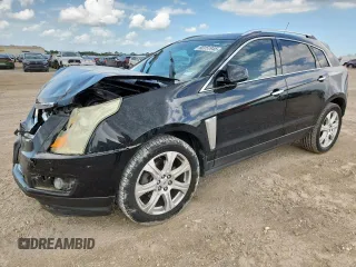 2015 Cadillac SRX Performance Collection with VIN 3GYFNCE34FS574161, listed as a Copart auction lot 60151945 with 108,844 mi miles and Salvage title. Bid and sale history available at DreamBid. Image 1.
