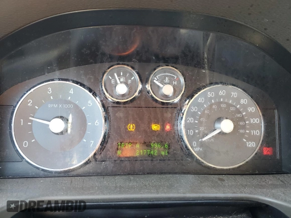 2009 Mercury Milan с VIN 3MEHM07Z79R621324, выставлен на аукционе Copart как лот 56986235 с пробегом 217 742 миль миль и Чистый • Clean title. История ставок и продаж доступна на DreamBid. Изображение 9.