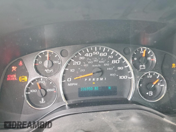 2017 Chevrolet Express Cargo with VIN 1GCWGAFF4H1352771, listed as a Copart auction lot 54472305 with 106,950 mi miles and Salvage title. Bid and sale history available at DreamBid. Image 9.