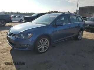 2017 Volkswagen Golf SportWagen S with VIN 3VWC17AU1HM543092, listed as a Copart auction lot 73727304 with 78,654 mi miles and Salvage Title. Bid and sale history available at carsss.com. Image 1.