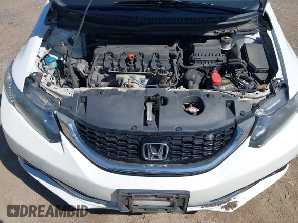 2015 Honda Civic EX-L with VIN 19XFB2F96FE203352, listed as a IAAI auction lot 42136173 with 152,124 mi miles. Bid and sale history available at carsss.com. Image 10.