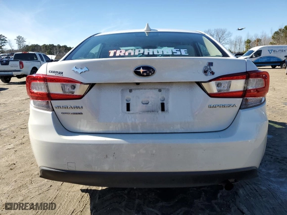 2019 Subaru Impreza Premium with VIN 4S3GKAC67K3602216, listed as a Copart auction lot 45240165 with 78,202 mi miles and Salvage Title. Bid and sale history available at carsss.com. Image 6.