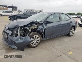 2016 Toyota Corolla L z VIN 2T1BURHE6GC640425, wystawiony jako Copart lot #55088475 z przebiegiem Nie podano mil oraz Szkoda całkowita • Salvage title. Historia ofert i sprzedaży dostępna na DreamBid. Obrazek 1.
