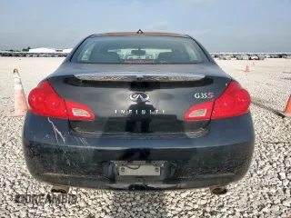 2008 Infiniti G35 Journey z VIN JNKBV61E08M219163, wystawiony jako Copart lot #60111055 z przebiegiem 72 496 mil mil oraz Szkoda całkowita • Salvage title. Historia ofert i sprzedaży dostępna na DreamBid. Obrazek 6.