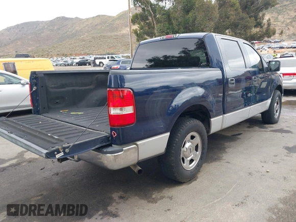 2005 Ford F-150 XLT with VIN 1FTPW12515KE63756, listed as a IAAI auction lot 42191650 with 176,285 mi miles and . Bid and sale history available at DreamBid. Image 4.