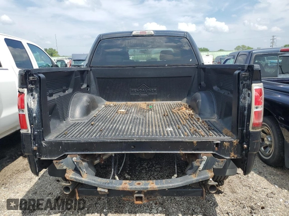 2009 Ford F-150 XL with VIN 1FTRW14809FA31805, listed as a Copart auction lot 59998575 with 199,115 mi miles and Clean title. Bid and sale history available at DreamBid. Image 6.
